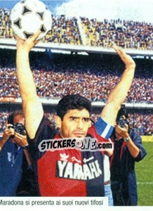 Sticker Figurina 221 - Maradona Il Più Grande - Preziosi