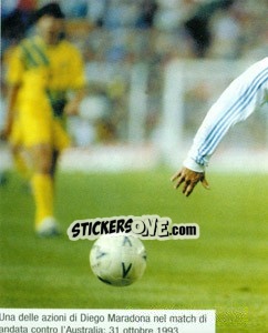 Sticker Figurina 229 - Maradona Il Più Grande n. 229 - Preziosi