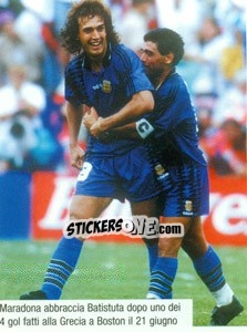 Sticker Figurina 236 - Maradona Il Più Grande - Preziosi
