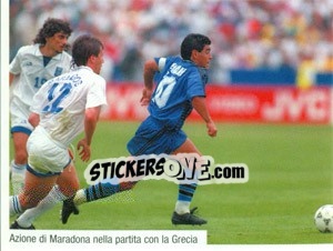 Sticker Figurina 237 - Maradona Il Più Grande n. 237 - Preziosi