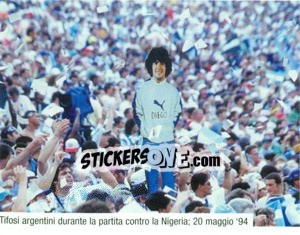 Figurina Figurina 238 - Maradona Il Più Grande - Preziosi