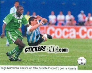 Sticker Figurina 241 - Maradona Il Più Grande n. 241 - Preziosi