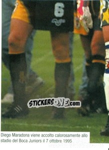 Sticker Figurina 248 - Maradona Il Più Grande n. 248 - Preziosi