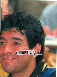 Cromo Figurina 258 - Maradona Il Più Grande n. 258 - Preziosi