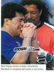 Figurina Figurina 280 - Maradona Il Più Grande n. 280 - Preziosi
