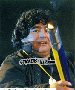 Sticker Figurina 283 - Maradona Il Più Grande n. 283 - Preziosi