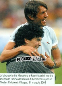 Sticker Figurina 285 - Maradona Il Più Grande - Preziosi