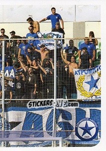 Sticker Atromitos Fans - Superleague Ελλάδα 2014-2015 - Panini
