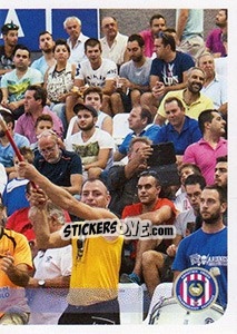 Sticker A.E.L. Kallioni Fans - Superleague Greca 2014-2015 n. 17 - Panini