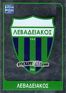 Cromo Levadiakos Emblem - Superleague Ελλάδα 2014-2015 - Panini