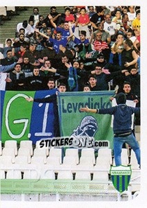 Sticker Levadiakos Fans - Superleague Ελλάδα 2014-2015 - Panini
