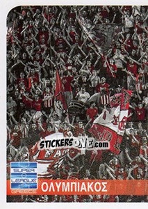 Sticker Olympiacos Fans - Superleague Greca 2014-2015 n. 29 - Panini