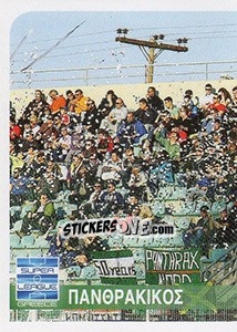 Sticker Panthrakikos Fans - Superleague Greca 2014-2015 n. 41 - Panini