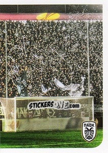Sticker PAOK Fans - Superleague Greca 2014-2015 n. 48 - Panini