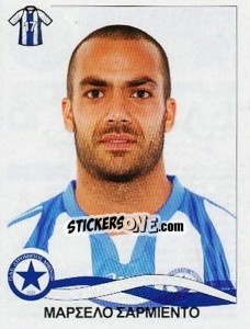 Cromo Sarmiento Marcelo - Superleague Ελλάδα 2009-2010 n. 81 - Panini