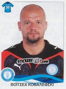 Cromo Kowalewski Wojciech - Superleague Ελλάδα 2009-2010 n. 112 - Panini
