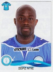 Cromo Die Serge - Superleague Ελλάδα 2009-2010 n. 118 - Panini