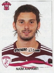 Figurina Arab Naim - Superleague Ελλάδα 2009-2010 n. 136 - Panini