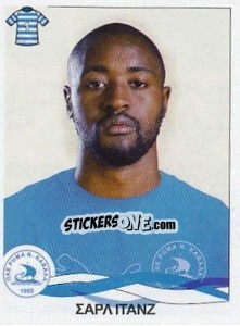 Sticker Itandje Charles - Superleague Ελλάδα 2009-2010 - Panini
