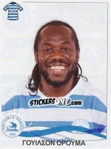 Sticker Oruma Wilson - Superleague Ελλάδα 2009-2010 n. 181 - Panini