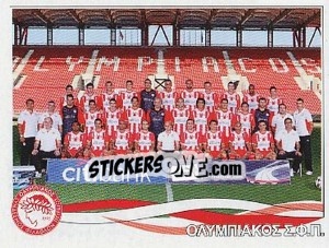 Sticker Team Photo - Superleague Ελλάδα 2009-2010 n. 190 - Panini