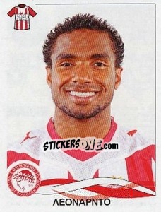 Sticker Leonardo - Superleague Ελλάδα 2009-2010 - Panini