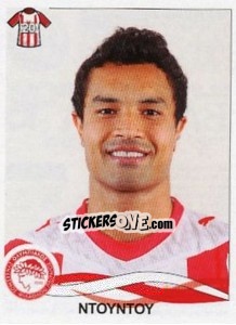 Cromo Cearense Dudu - Superleague Ελλάδα 2009-2010 n. 204 - Panini