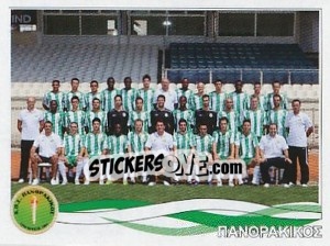 Sticker Team Photo - Superleague Ελλάδα 2009-2010 - Panini