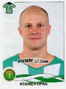 Figurina Orac Daniel - Superleague Ελλάδα 2009-2010 - Panini