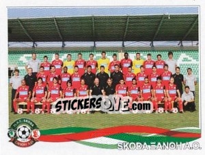 Figurina Team Photo - Superleague Ελλάδα 2009-2010 - Panini