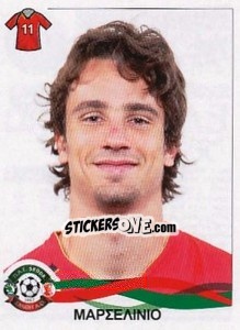 Figurina Marcelinho - Superleague Ελλάδα 2009-2010 n. 321 - Panini