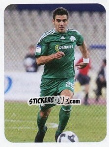 Sticker Katsouranis Kostas - Superleague Ελλάδα 2009-2010 n. 332 - Panini