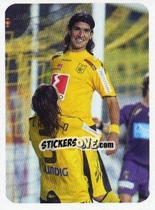 Sticker Abreu Sebastian - Superleague Ελλάδα 2009-2010 - Panini