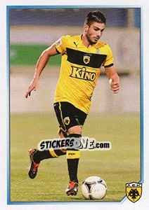 Sticker Taxiarchis Fountas (AEK) - Superleague Ελλάδα 2012-2013 - Panini