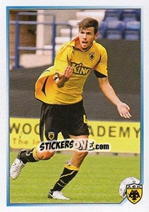 Sticker Mavrodius Bougaidis (AEK) - Superleague Ελλάδα 2012-2013 - Panini