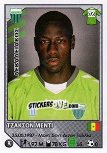 Figurina Jackson Mendy - Superleague Ελλάδα 2012-2013 - Panini