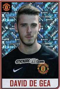 Sticker David De Gea - Manchester United 2014-2015 n. 7 - Panini