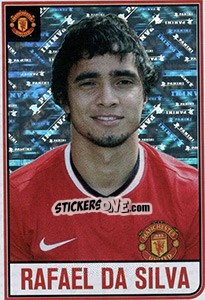 Sticker Rafael Da Silva - Manchester United 2014-2015 n. 12 - Panini