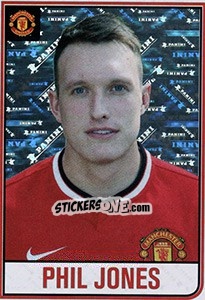 Sticker Phil Jones - Manchester United 2014-2015 - Panini