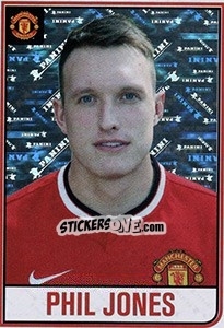 Sticker Phil Jones - Manchester United 2014-2015 n. 22 - Panini
