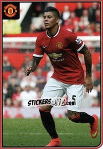 Sticker Marcos Rojo - Manchester United 2014-2015 n. 28 - Panini