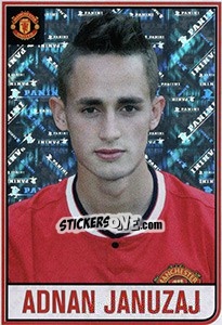 Sticker Adnan Januzaj - Manchester United 2014-2015 n. 57 - Panini