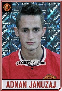 Cromo Adnan Januzaj - Manchester United 2014-2015 - Panini