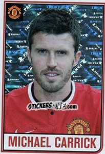 Sticker Michael Carrick - Manchester United 2014-2015 n. 72 - Panini