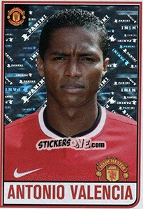 Sticker Antonio Valencia - Manchester United 2014-2015 n. 120 - Panini