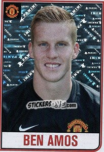 Sticker Ben Amos - Manchester United 2014-2015 n. 140 - Panini