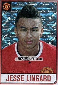 Sticker Jesse Lingard - Manchester United 2014-2015 n. 155 - Panini