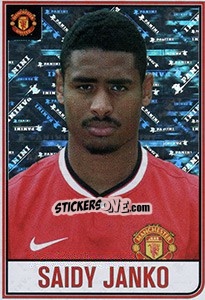 Cromo Saidy Janko - Manchester United 2014-2015 - Panini