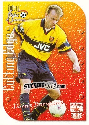 Sticker Dennis Bergkamp - Arsenal Fans' Selection 1999 - Futera