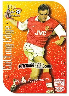 Sticker Marc Overmars - Arsenal Fans' Selection 1999 - Futera